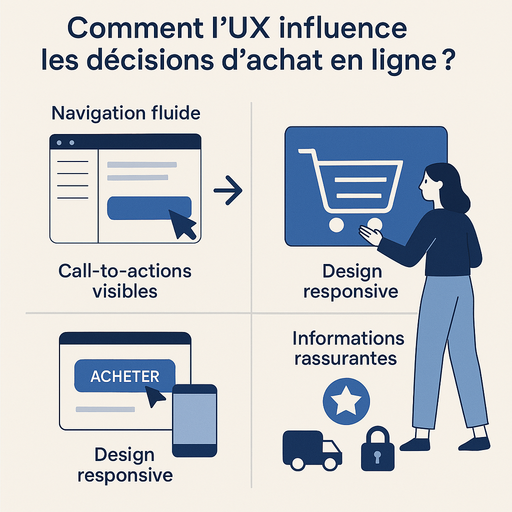 Comment l’UX influence les décisions d’achat en ligne ?